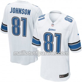 Maillot Detroit Lions Calvin Johnson 81 Nike Blanc - Homme